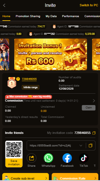 8555 BET GAME